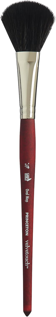 Princeton Brush Velvetouch Oval Mop 3/4"