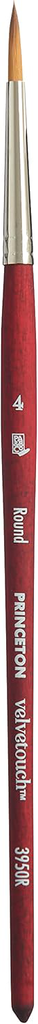 Princeton Brush Velvetouch Round 4