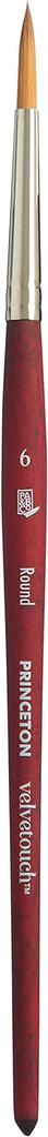Princeton Brush Velvetouch Round 6