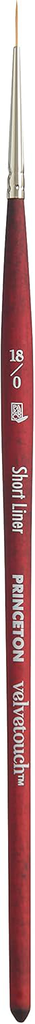 Princeton Brush Velvetouch Short Liner 18/0