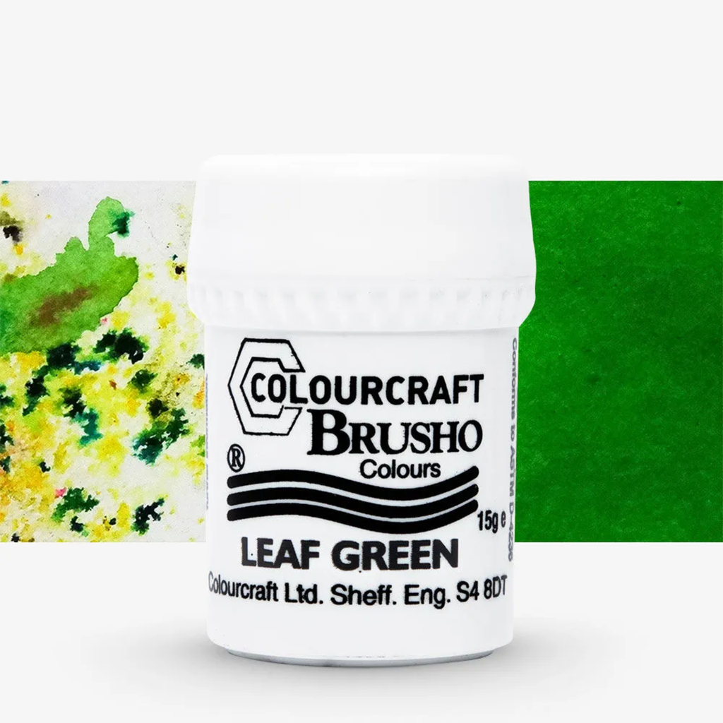 Brusho Colours 15g Leaf Green **ND**