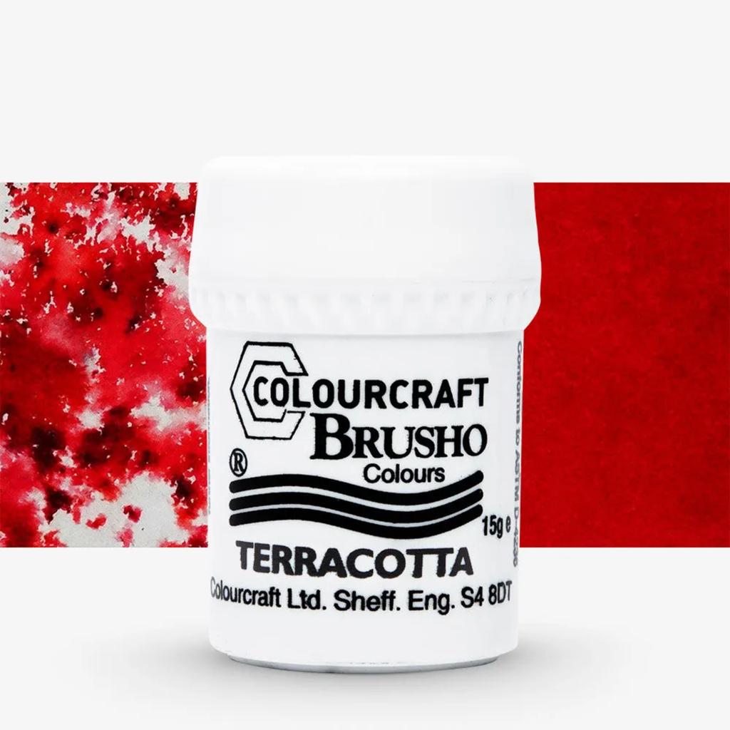 Brusho Colours 15g Terra Cotta **ND**