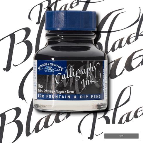 Calligraphy Ink Black 30ml
