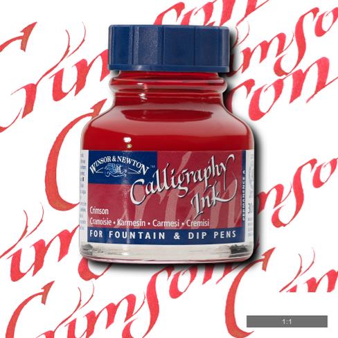 Calligraphy Ink Crimson 30ml