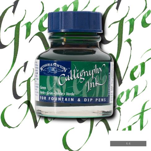 Calligraphy Ink Green 30ml