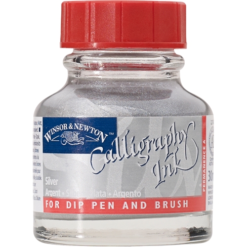 Calligraphy Ink Silver 30ml 1110617