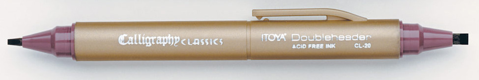 Calligraphy Marker Cabernet Double Ended (CL-20-BG)