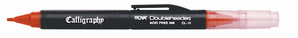 Calligraphy Marker Red Double Ended (CL-10-RD) **SO**