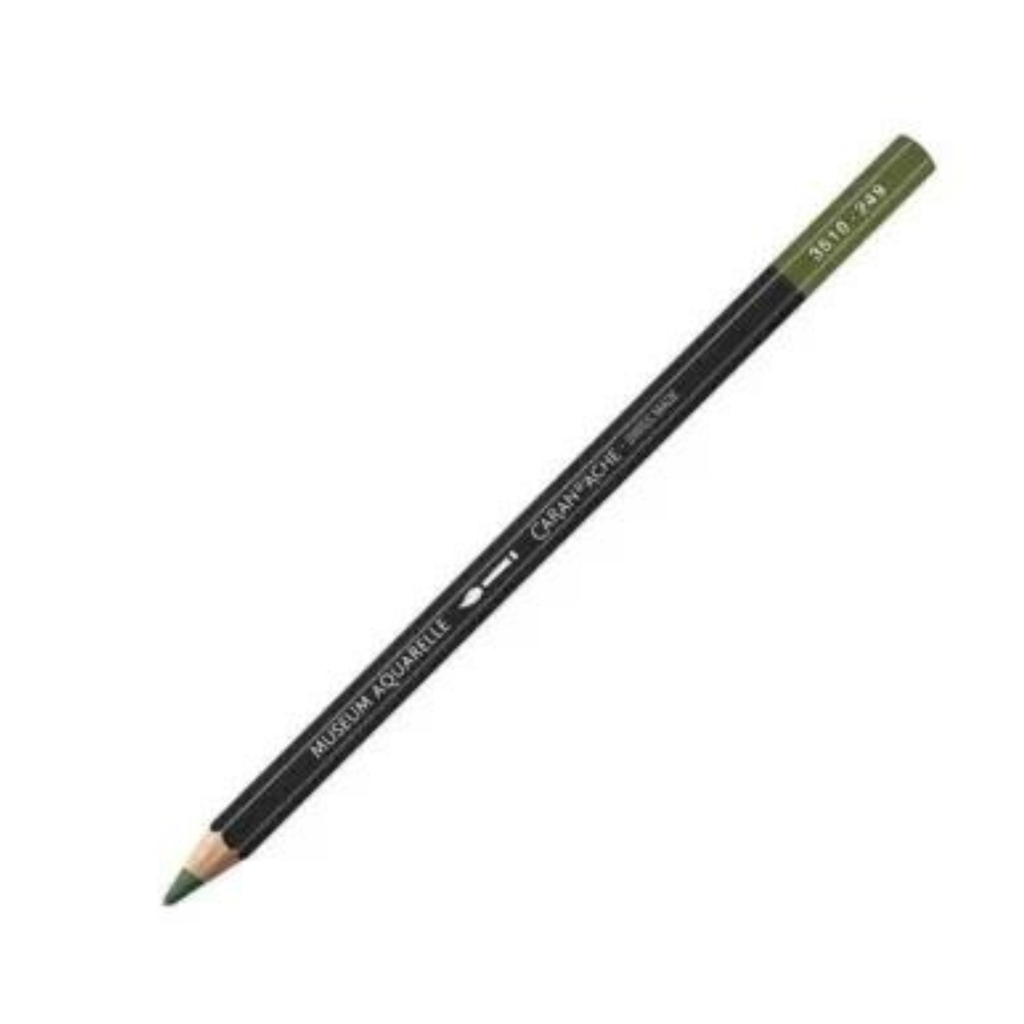 Caran D'Ache Artist Museum Water-Soluble Pencil Olive Green 039