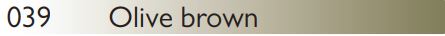 Caran D'Ache Artists Luminance Olive Brown 039