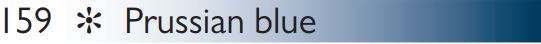 Caran D'Ache Artists Luminance Prussian Blue 159