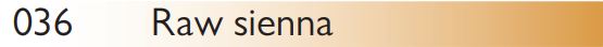 Caran D'Ache Artists Luminance Raw Sienna 036