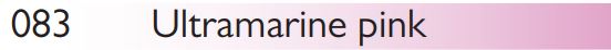 Caran D'Ache Artists Luminance Ultramarine Pink 083
