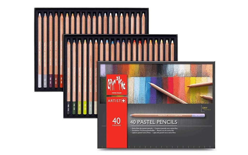 Caran D'Ache Extra-Fine Pastel Pencil Set of 40 **ND**