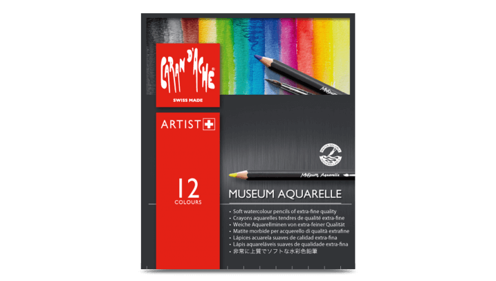 Caran D'Ache Museum Aquarelle Watercolour Pencil Set of 12 **ND**