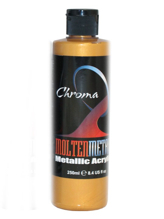 Chroma Molten Metals 8oz Xanadu Gold 1190