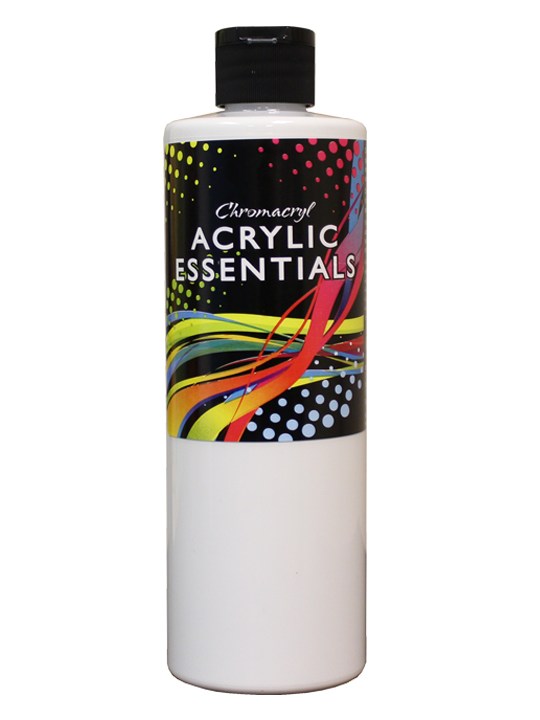 Chromacryl Acrylic Essentials 16oz - Block Out White 59017
