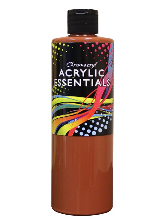 Chromacryl Acrylic Essentials 16oz - Burnt Sienna 50010