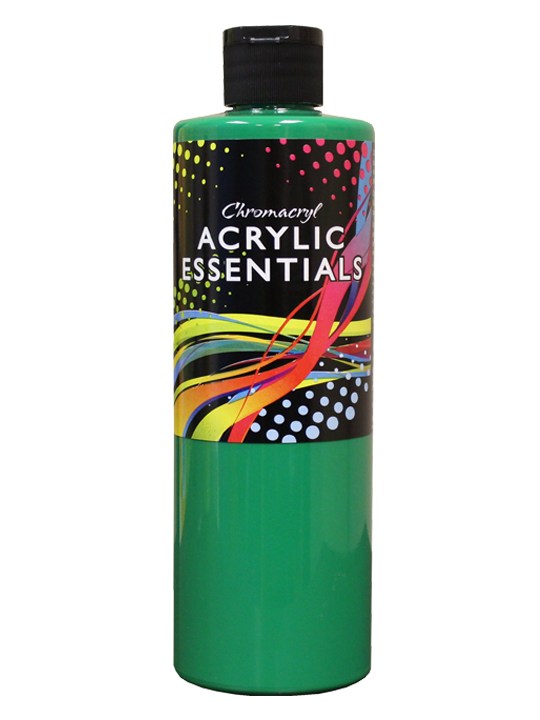 Chromacryl Acrylic Essentials 16oz - Green 50084