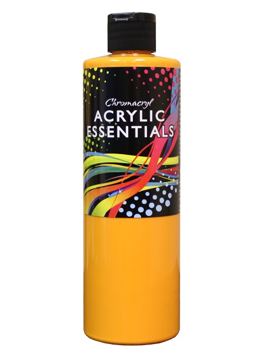 Chromacryl Acrylic Essentials 16oz - Warm Yellow 50206