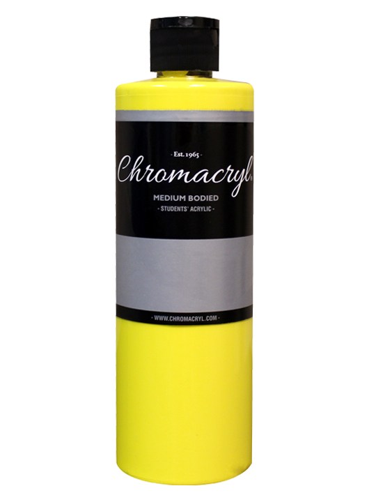 Chromacryl Student Acrylic 16 oz - Cool Yellow 1213