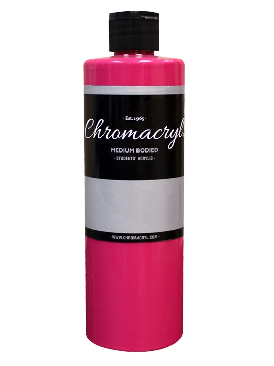 Chromacryl Student Acrylic 16 oz - Magenta 1219