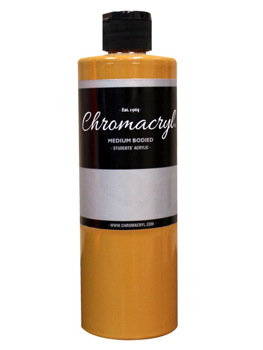 Chromacryl Student Acrylic 16 oz - Raw Sienna 1216