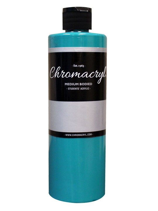 Chromacryl Student Acrylic 16 oz - Turquoise 1233