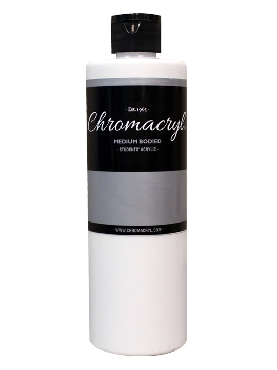 Chromacryl Student Acrylic 16 oz - White 1212