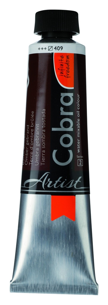 Cobra Artist Oil 40ML BURNT UMBER 2 409 **ND**