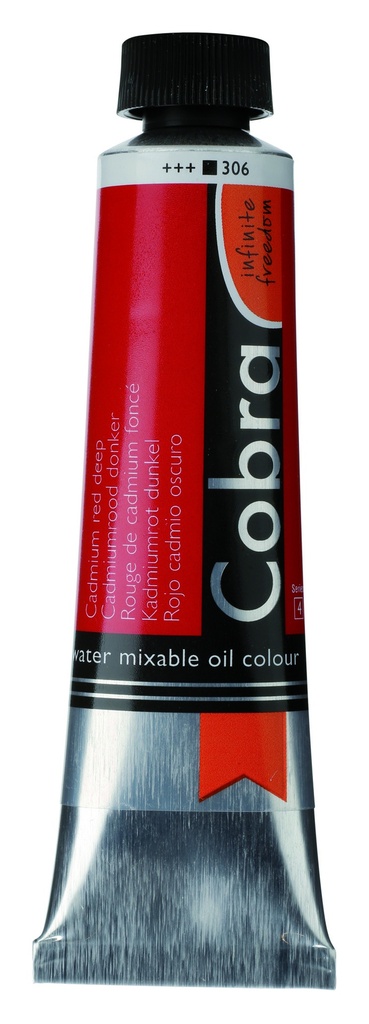 Cobra Artist Oil 40ML CAD RED DEEP 4 306 **ND**