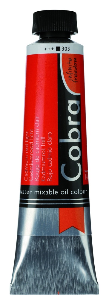 Cobra Artist Oil 40ML CAD RED LIGHT 4 303 **ND**