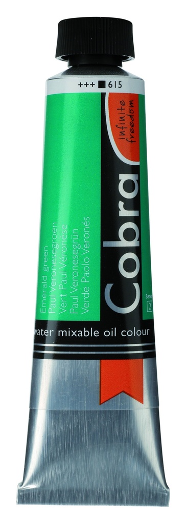 Cobra Artist Oil 40ML EMERALD GREEN 2 615 **ND**