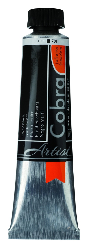 Cobra Artist Oil 40ML IVORY BLACK 1 701 **ND**