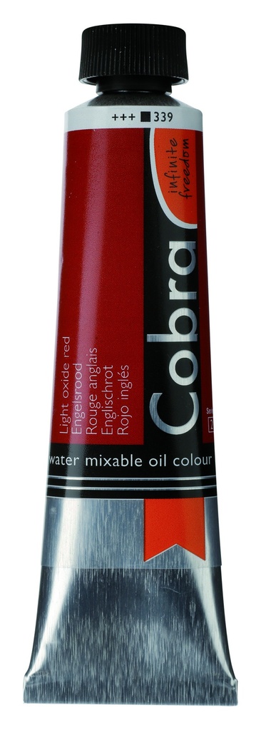 Cobra Artist Oil 40ML LIGHT OX RED 2 339 **ND**
