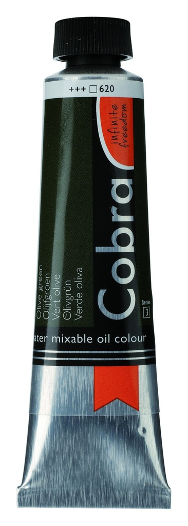 Cobra Artist Oil 40ML OLIVE GREEN 3 620 **ND**