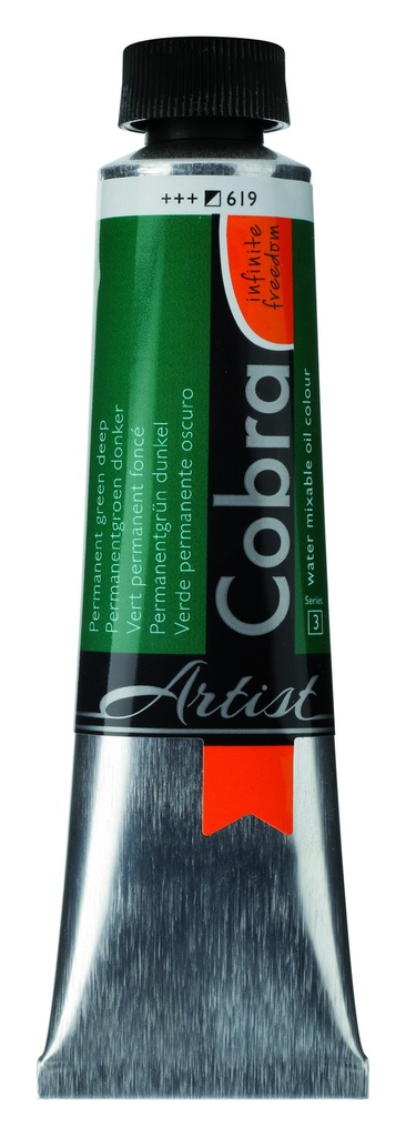 Cobra Artist Oil 40ML PERM GREEN DP 3 619 **ND**