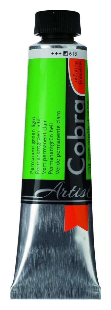 Cobra Artist Oil 40ML PERM GREEN LT 3 618 **ND**