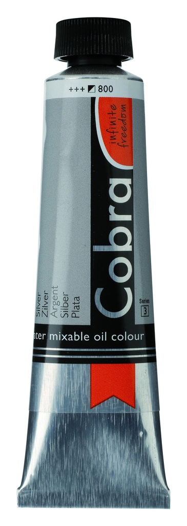 Cobra Artist Oil 40ML SILVER 3 800 **ND**