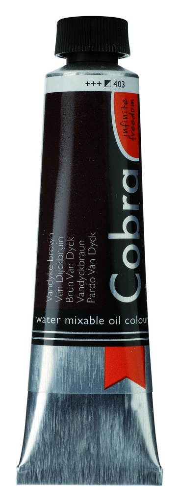 Cobra Artist Oil 40ML VANDYKE BROWN 2 403 **ND**