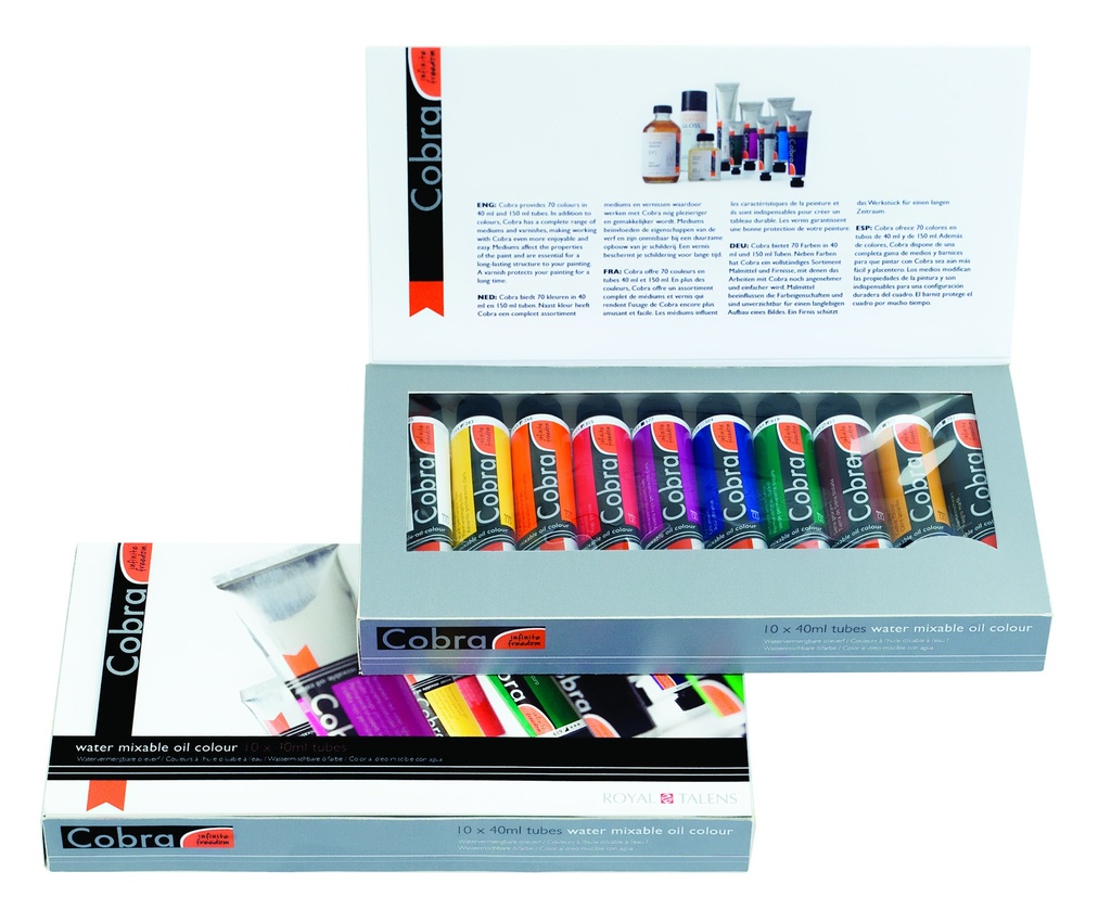 Cobra Artist Oil Set VALUE PACK 10X40ML **ND**