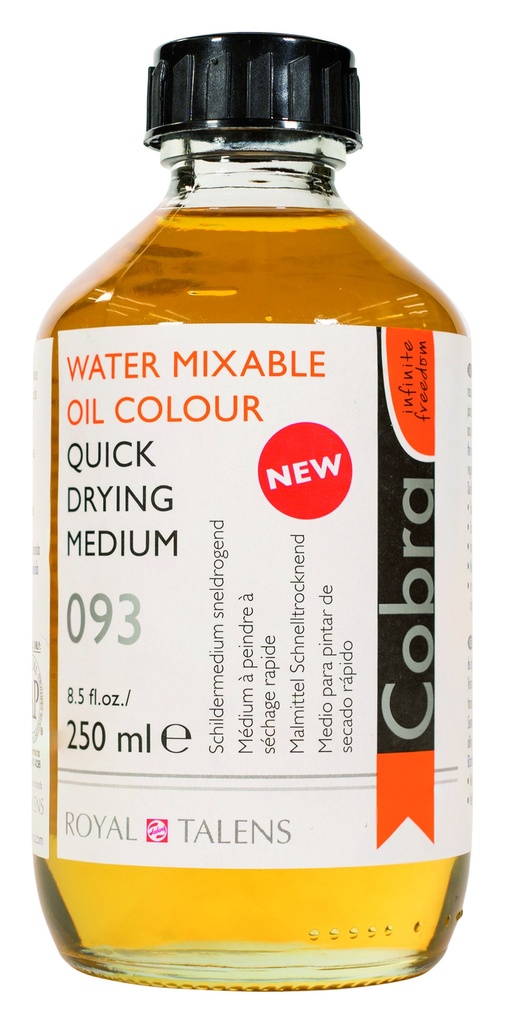 Cobra Oil Medium Water-Mixable QUICK-DRY 250ML