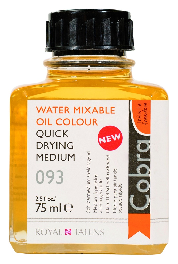 Cobra Oil Medium Water-Mixable QUICK-DRY 75ML