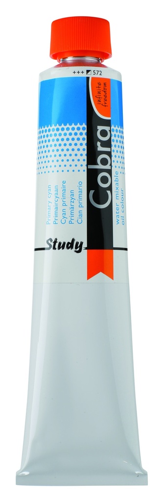 Cobra Study Oil 200ML PRIMARY CYAN 572 1 **ND**