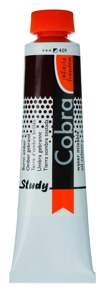 Cobra Study Oil 40ML BURNT UMBER 409 1 **ND**