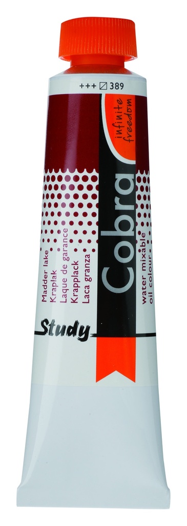 Cobra Study Oil 40ML MADDER LAKE 389 1 **ND**