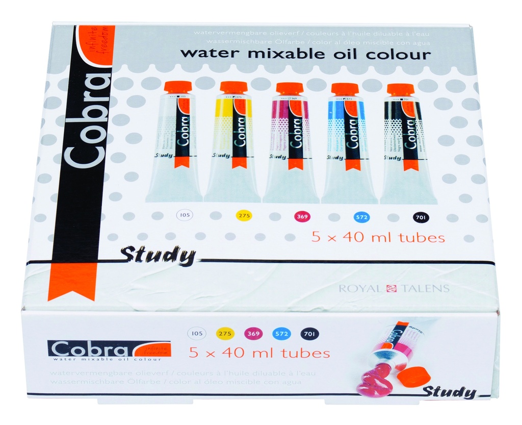 Cobra Study Oil Set PRIMARY STARTER 5X40ML **ND**