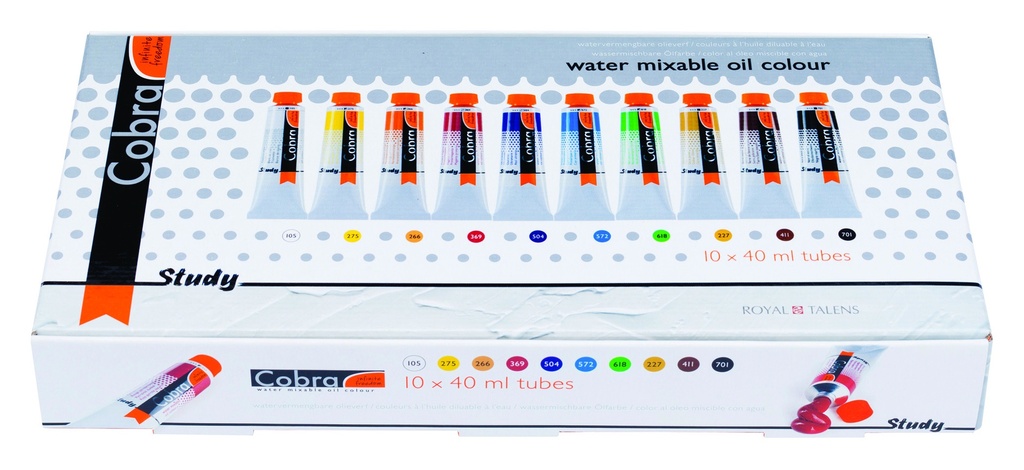 Cobra Study Oil Set VALUE 10X40ML **ND**