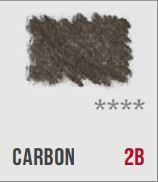 Conte Sketching and Drawing Pencil - Carbon 2B