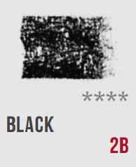 Conte Sketching Crayon Black 2B 234094
